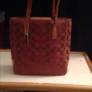 Preloved Coach design purse